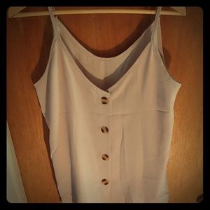 Silky tank blouse